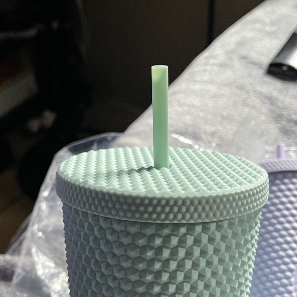 Starbucks studded mint and lilic brand new